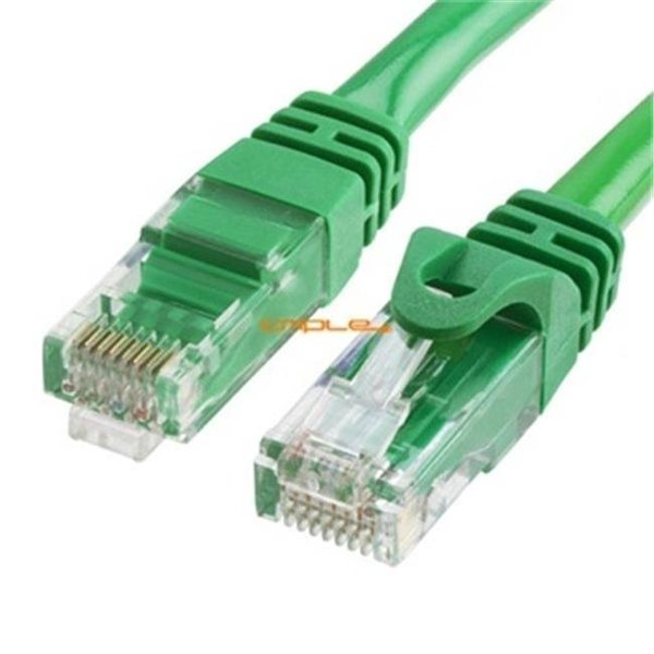 Cmple Cmple 908-N CAT 6 500MHz UTP ETHERNET LAN NETWORK CABLE -75 FT Green 908-N